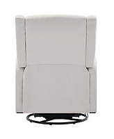29.5" Wingback Swivel Recliner Rocker