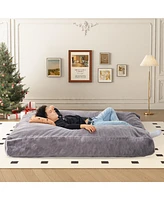 Giant Convertible Bean Bag: Lazy Chair to Bed, Machine Washable