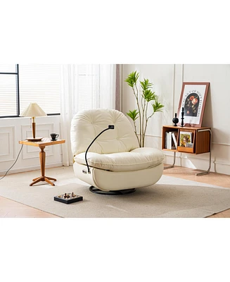 Power Recliner Swivel Glider Usb Charger With Bluetooth Music Player Different Function Sleep Working Game and Leisure Model