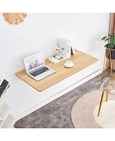 Wall-Mounted Folding Utility Table: Versatile Solution for Small Spaces