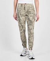 Madden Girl Juniors' Camo Print Jogger Pants