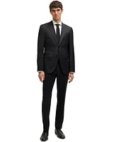 Boss by Hugo Men's Virgin-Wool Serge Suit Jacket