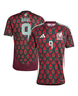 Adidas Men's Raul Jimenez Burgundy Mexico National Team 2024 Home Replica Player Jersey