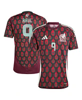 Adidas Men's Raul Jimenez Burgundy Mexico National Team 2024 Home Replica Player Jersey
