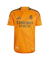 Adidas Men's Jude Bellingham Orange Real Madrid 2024/25 Away Authentic Jersey