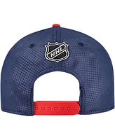 Fanatics Men's Navy/Red Winnipeg Jets Authentic Pro Rink Snapback Hat