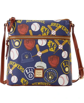 Dooney & Bourke Milwaukee Brewers Game Day Crossbody Purse