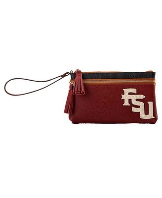 Dooney & Bourke Florida State Seminoles Infield Double-Zip Wristlet