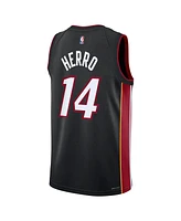 Nike Big Boys and Girls Tyler Herro Black Miami Heat Swingman Jersey - Icon Edition