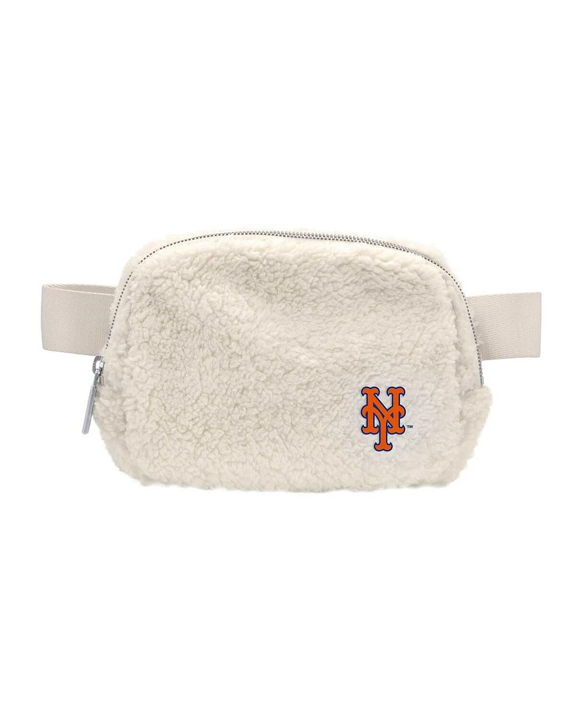 Logo Brands New York Mets Sherpa Fanny Pack
