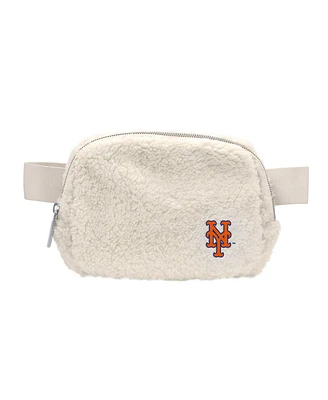 Logo Brands New York Mets Sherpa Fanny Pack