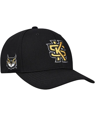 Top of the World Men's Black Kennesaw State Owls Reflex Performance Flex Hat