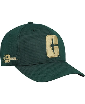 Top of the World Men's Green Charlotte 49ers Reflex Hybrid Tech Flex Hat