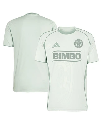 Adidas Men's Light Green Philadelphia Union 2025 One Planet Pre-Match Jersey