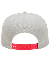 New Era Men's Gray Minnesota Twins Corduroy Golfer Snapback Hat