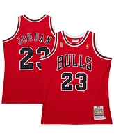 Mitchell & Ness Men's Michael Jordan Red Chicago Bulls 1996/97 Throwback Authentic Jersey