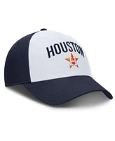 Nike Men's White/Navy Houston Astros Club Performance Adjustable Hat