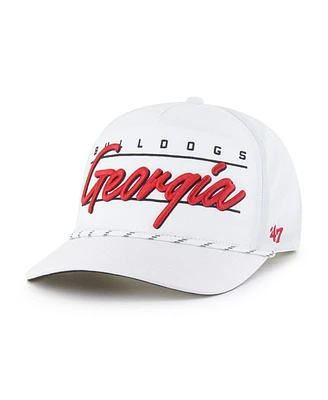'47 Brand Men's White Georgia Bulldogs Condor Hitch Brrr Adjustable Hat