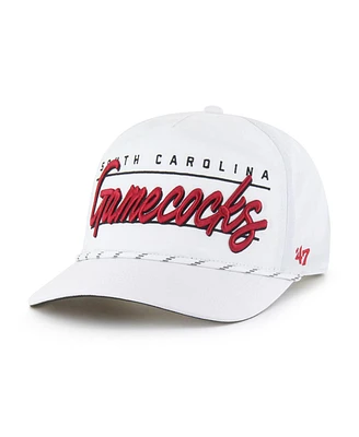 '47 Brand Men's White South Carolina Gamecocks Condor Hitch Brrr Adjustable Hat