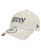 New Era Men's Tan Ac Milan Scribble 9TWENTY Adjustable Hat