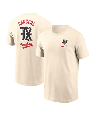 Nike Men's Cream Texas Rangers 2025 City Connect T-Shirt