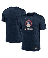 Nike Men's Navy Cleveland Guardians 2025 City Connect Authentic Collection Velocity Performance T-Shirt