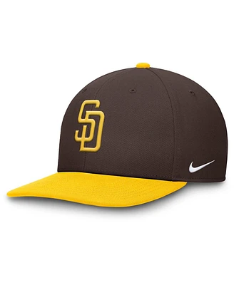 Nike Men's Brown/Gold San Diego Padres Pro Performance Snapback Hat