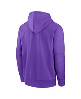 Nike Men's Purple Colorado Rockies 2025 City Connect Authentic Collection Therma Pullover Hoodie