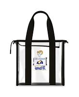 Wear by Erin Andrews Los Angeles Rams Stadium with Team Color Trim Tote Bag