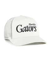 '47 Brand Men's and Women's Cream Florida Gators Foundation Script Adjustable Trucker Hat