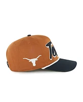 '47 Brand Men's Texas Orange Texas Longhorns Drop Shadow Rope Hitch Adjustable Hat