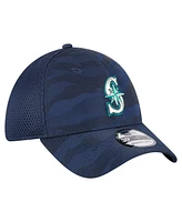 New Era Men's Navy Seattle Mariners Subtle Camo 39THIRTY Flex Hat