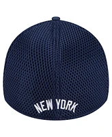New Era Men's Navy York Yankees Subtle Camo 39THIRTY Flex Hat