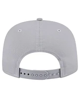 New Era Men's Gray Houston Rockets Throwback Property Of Golfer Snapback Hat