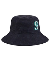 New Era Men's Navy Seattle Mariners 2025 Spring Training All Over Print Bucket Hat