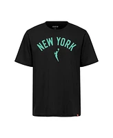 Sportiqe Men's and Women's Black New York Liberty Duke Premium T-Shirt