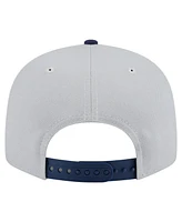 New Era Men's Gray/Navy Cleveland Guardians 2-Tone Color Pack 9FIFTY Snapback Hat