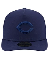 New Era Men's Navy Cincinnati Reds Color Pack A-Frame 59FIFTY Fitted Hat