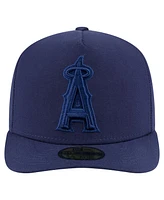 New Era Men's Navy Los Angeles Angels Color Pack A-Frame 59FIFTY Fitted Hat