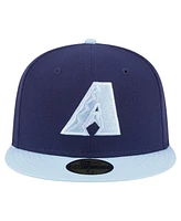 New Era Men's Navy/Light Blue Arizona Diamondbacks Color Pack 2-Tone 59FIFTY Fitted Hat