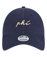 New Era Women's Navy Philadelphia Union Script 9TWENTY Adjustable Hat