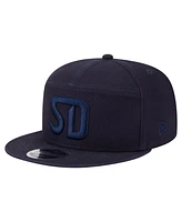 New Era Men's Black San Diego Fc Canvas 9FIFTY Snapback Hat