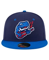 New Era Men's Navy Lehigh Valley IronPigs Copa de la Diversion 59FIFTY Fitted Hat