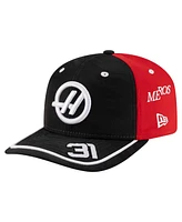 New Era Men's Kevin Magnussen Black Haas F1 Team Replica Driver Camo 9SEVENTY Adjustable Hat