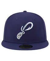 New Era Men's Navy Pensacola Blue Wahoo's Authentic Collection 59FIFTY Fitted Hat