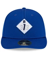 New Era Men's Blue Detroit Tigers City Connect Batting Practice Low Profile 59FIFTY Fitted Hat