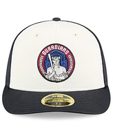 New Era Men's Navy/White Cleveland Guardians City Connect Batting Practice Low Profile 59FIFTY Fitted Hat