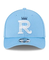 New Era Men's Light Blue Kansas City Royals City Connect Batting Practice 9FORTY M-Crown Adjustable Hat