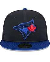 New Era Men's Navy/Royal Toronto Blue Jays City Connect Batting Practice 59FIFTY Fitted Hat