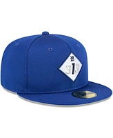New Era Men's Blue Detroit Tigers City Connect Batting Practice 59FIFTY Fitted Hat
